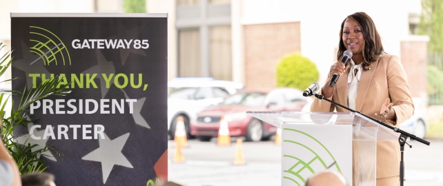 Former President Jimmy Carter honored alongside Jimmy Carter Boulevard