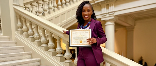 Aisha DeBerry honored as one of Georgia’s 100 Women of Excellence
