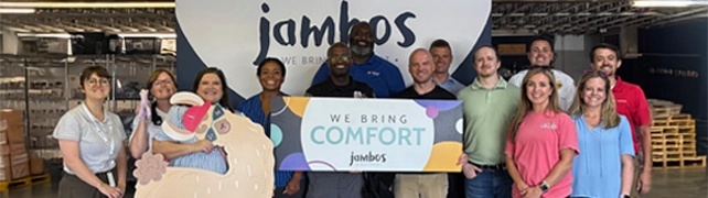 County leaders collect pajamas for children in foster care