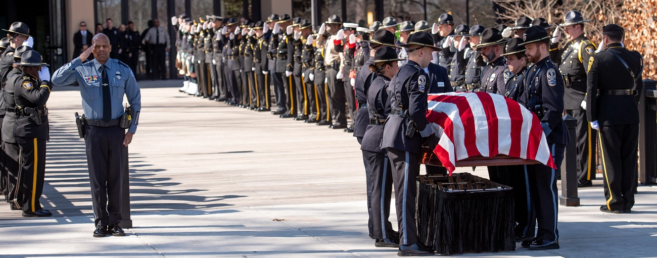 Community honors fallen Gwinnett Police Officer Pradeep Tamang