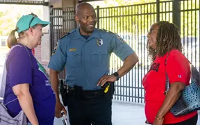 Gwinnett Police hosts Chief’s Walks to Boost Community Engagement
