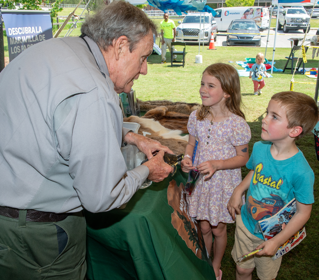 Attend the annual Water Wonders Spring Festival