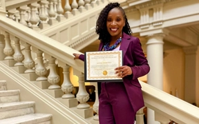 Aisha DeBerry honored as one of Georgia’s 100 Women of Excellence