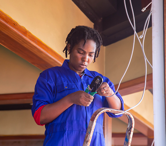 Receive assistance for essential home repairs