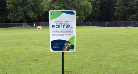 Re-use your grocery bags, fill a container, and help keep the water and parks clean!