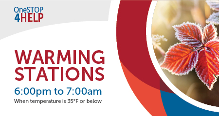 Click for the status of the warming stations and for more information.