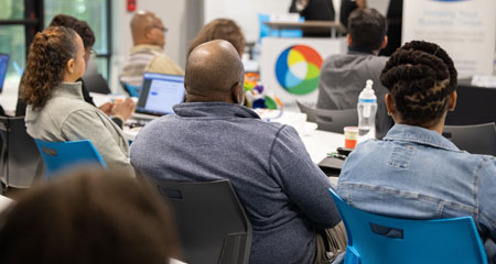 The Gwinnett Entrepreneur Center offers instruction, networking events, coworking spaces, and offices to startups and business owners.
