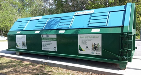 Glass recycling in Gwinnett