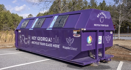 Glass recycling in Gwinnett