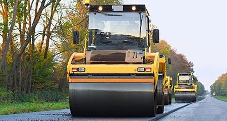 Street resurfacing on MLK Jr. Drive