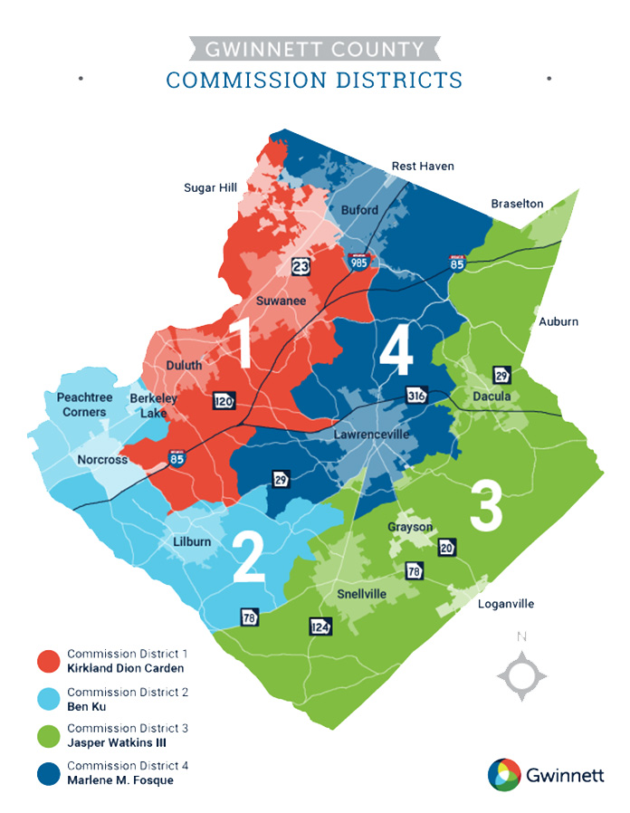 Gwinnett County Map With Cities - Calendar 2024