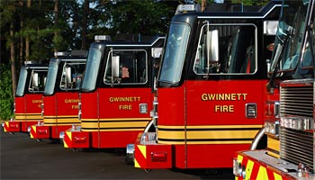 Gwinnett County Fire Truck