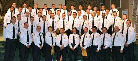 2010 Firefighter recruits graduate
