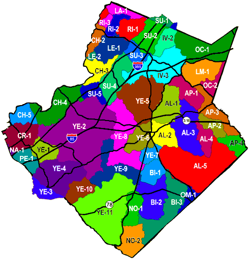 Watershed Basins Map