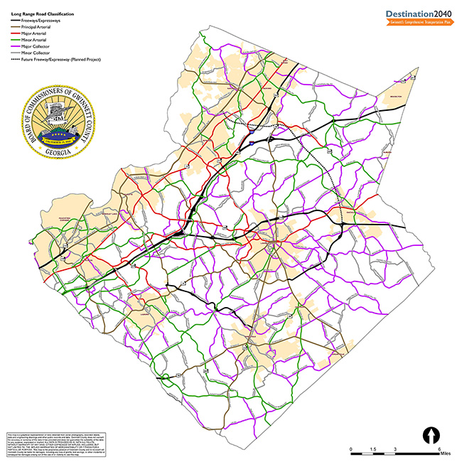 Gwinnett County Map Of Cities