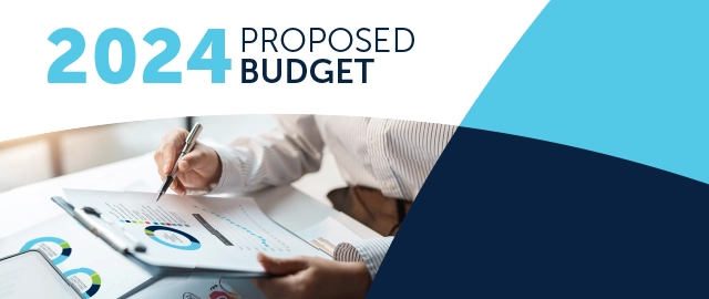 Share your input on the 2024 proposed budget