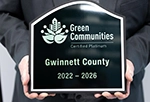 Gwinnett earns Platinum recertification as a Green Community