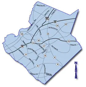 Gwinnett County Map